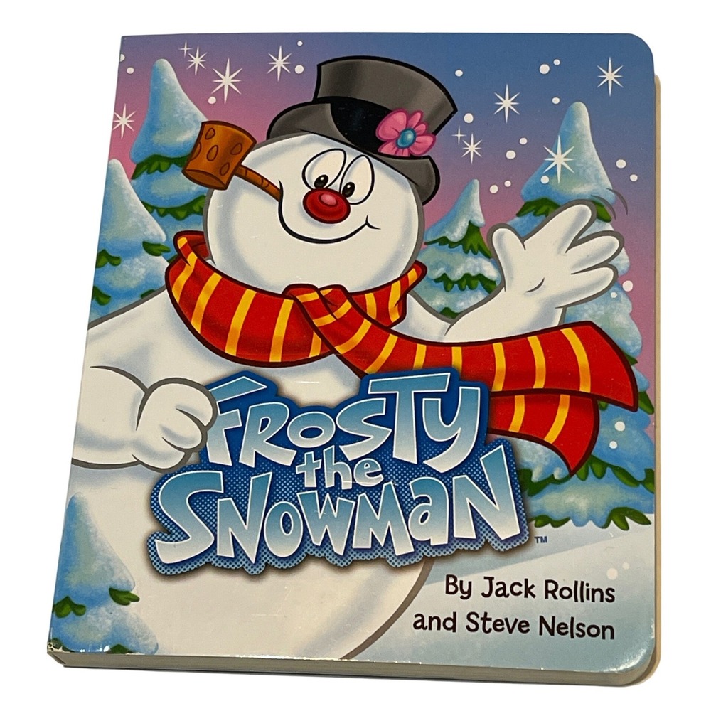 Frosty the Snowman Board Book Kids Christmas Holiday Story Jack‎ Rollins Classic